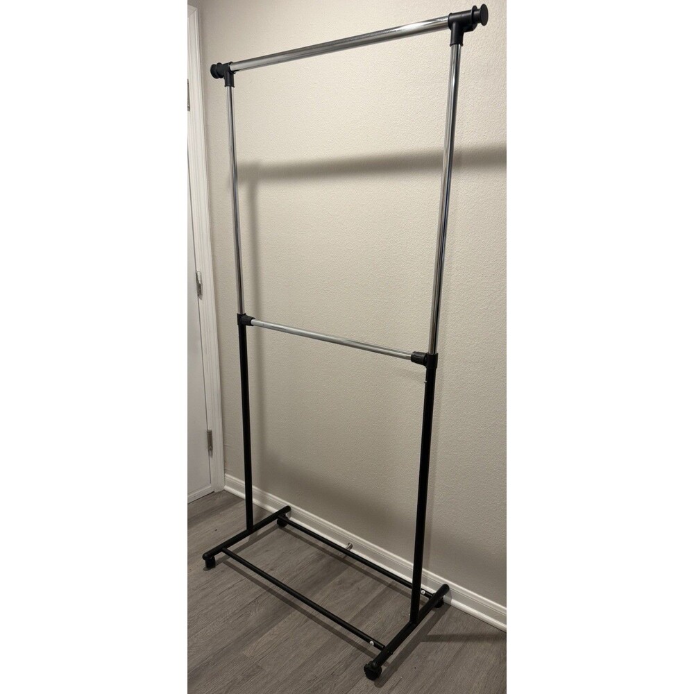 Adjustable Double Rod Garment Rack - Brightroom™ - Picture 2 of 10